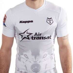 unworn Toronto Wolfpack 2017 Rugby League shirt Kappa jersey Air Transat Canada